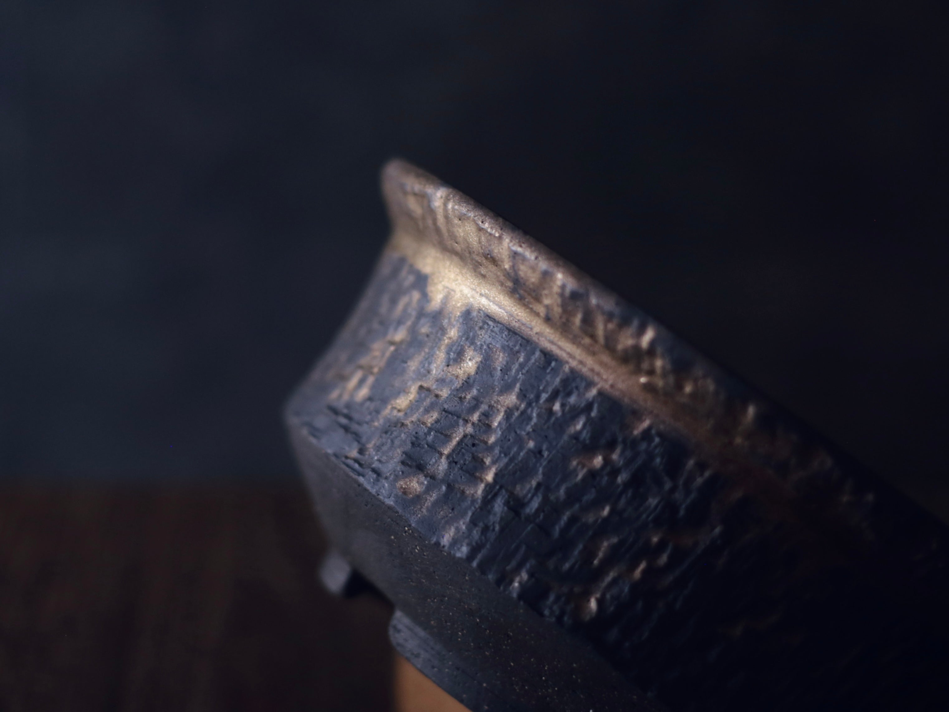 【黑金煉練系列】- 植木鉢 BG06【Black Gold Refinement Series】Plant Pot BG06