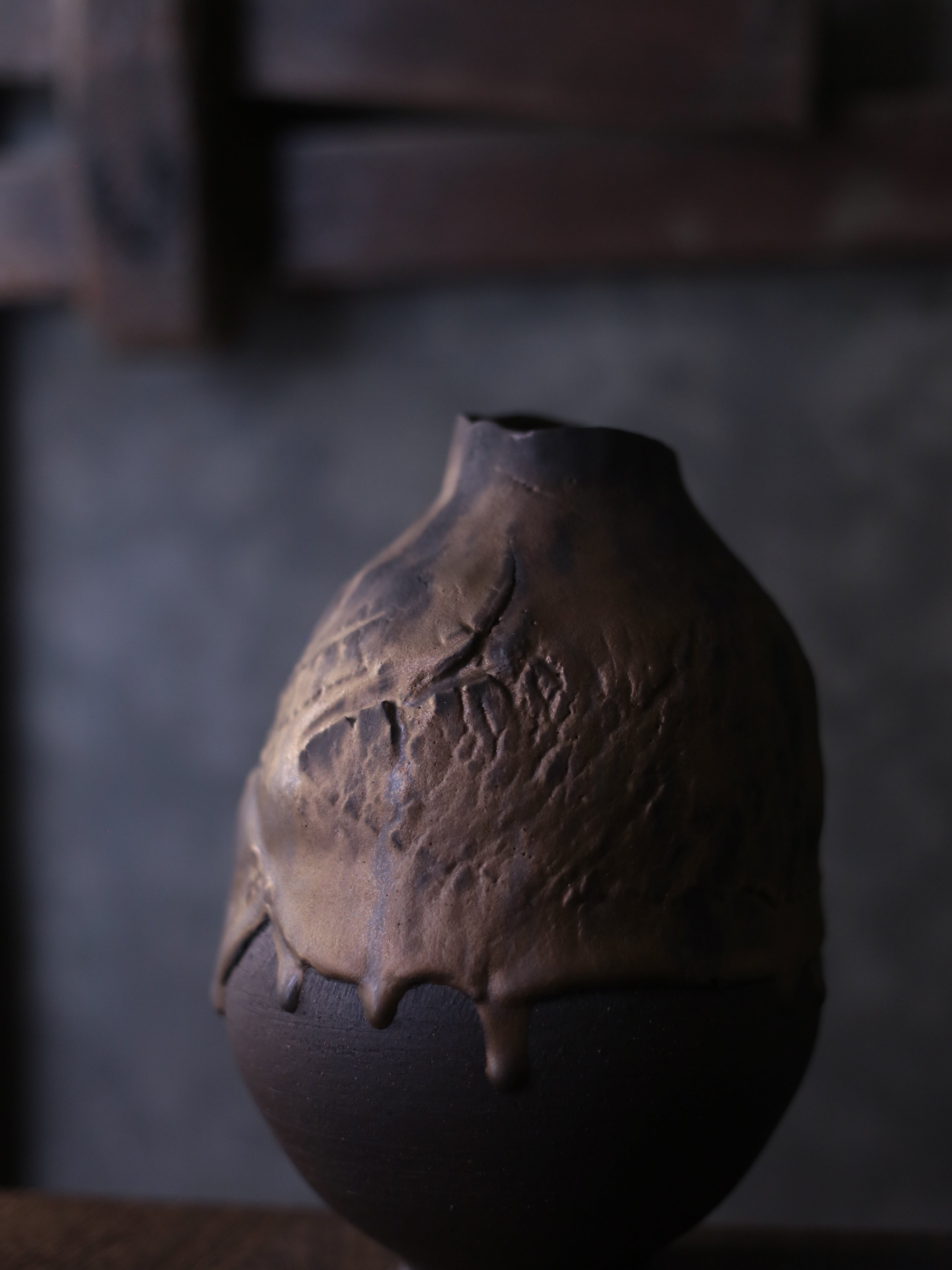 【黑金煉練系列】- 花器 BG08【Black Gold Refinement Series】Vase BG08