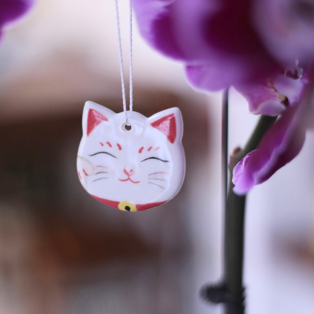 大澳招財小猫吊飾 Tai O Maneki Neko Ornament