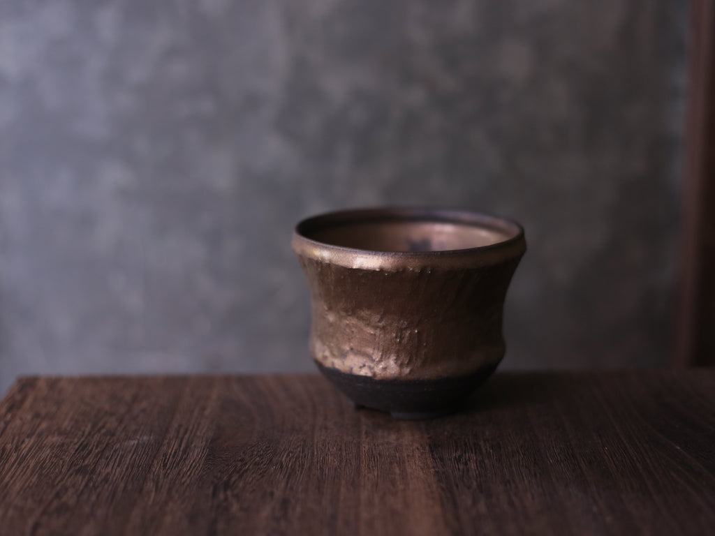 【黑金煉練系列】- 植木鉢 BG04【Black Gold Refinement Series】Plant Pot BG04 (副本)