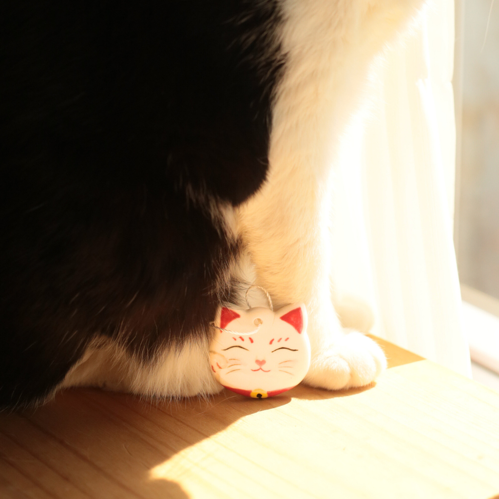 大澳招財小猫吊飾 Tai O Maneki Neko Ornament