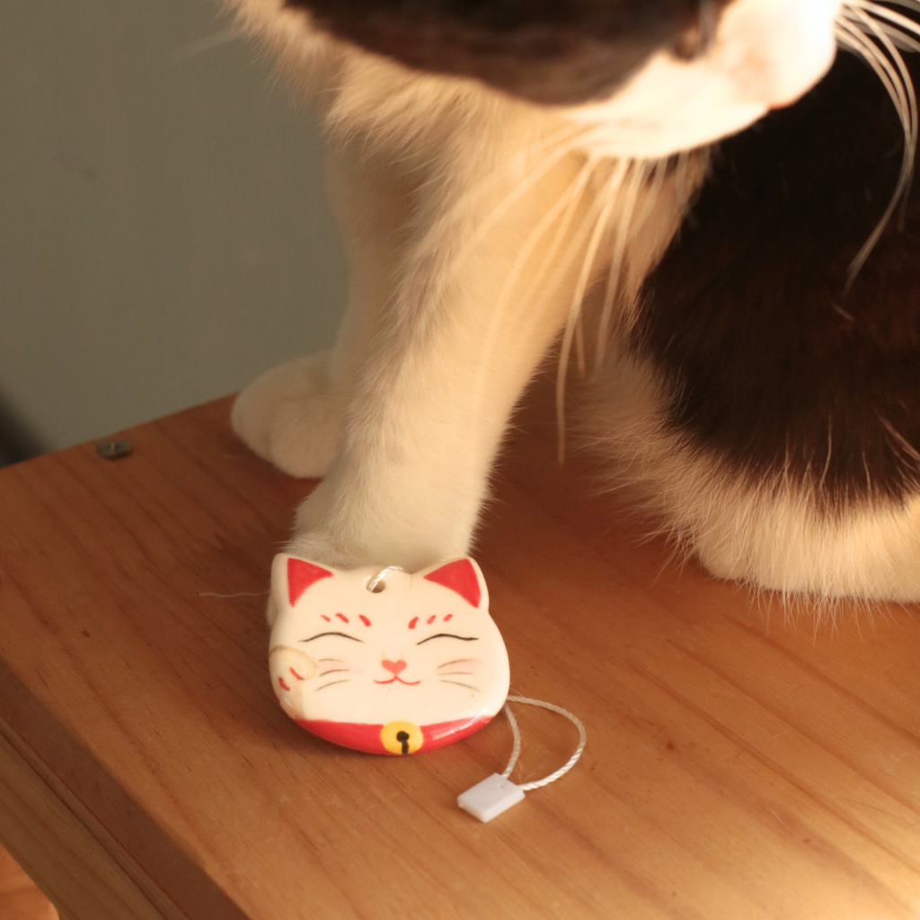 大澳招財小猫吊飾 Tai O Maneki Neko Ornament