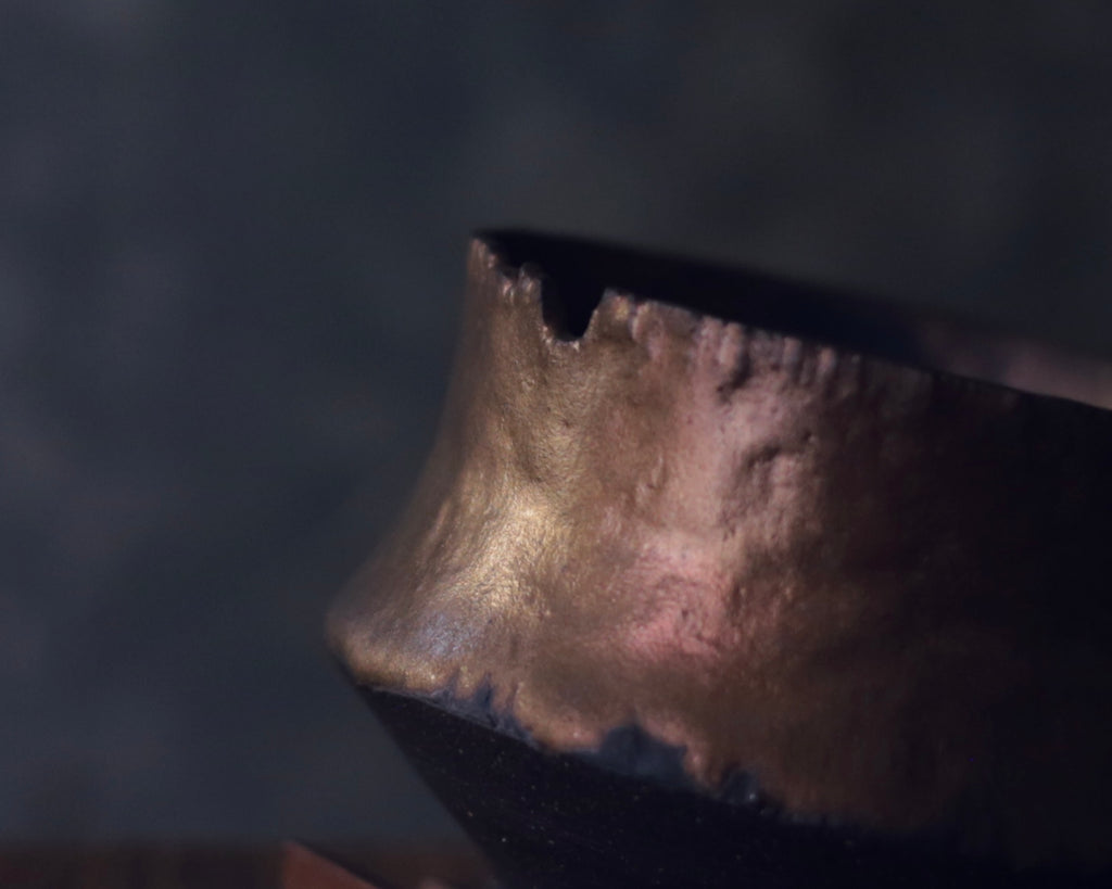 【黑金煉練系列】- 植木鉢 BG02【Black Gold Refinement Series】Plant Pot BG02
